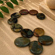 Cherry Creek Jasper Worry Stone - 2 inch