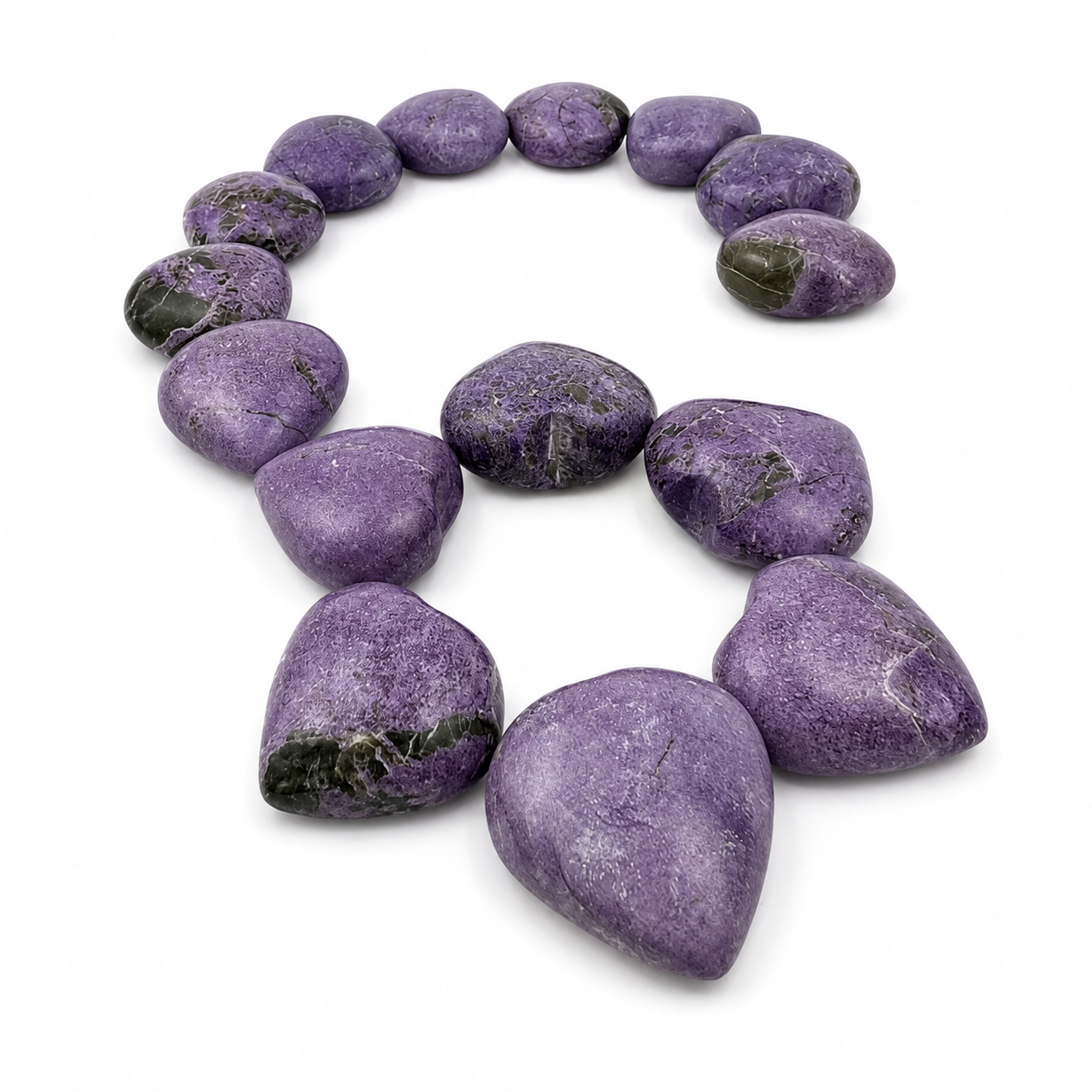 Stichtite Heart - 1-1.25 inch
