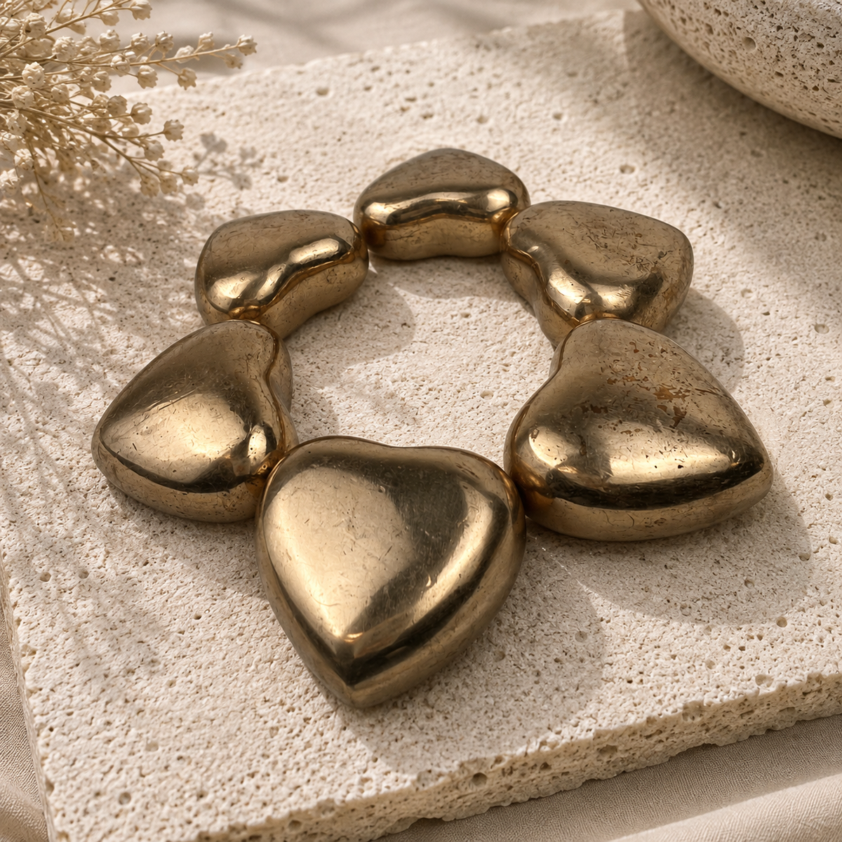 Copper Heart - 1.5 inch