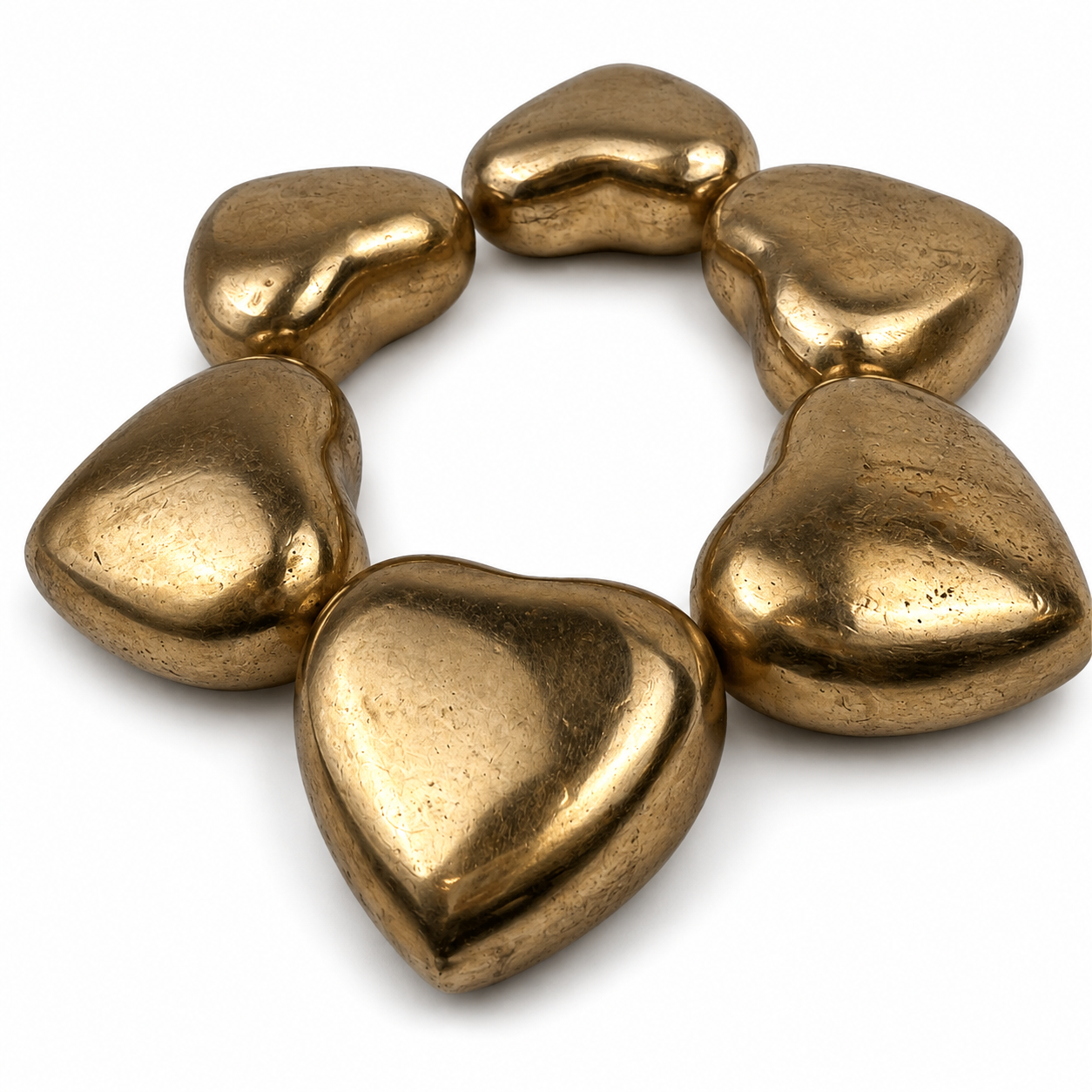 Copper Heart - 1.5 inch
