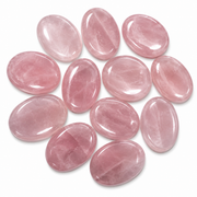 Rose Quartz Worry Stone - 1.5 inch
