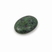 Ruby Zoisite Worry Stone - 1.25-1.5 inch