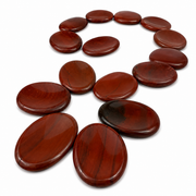 Red Jasper Worry Stone - 1.5 inch