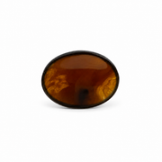 Amber Worry Stone - 1.75 inch