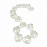 Clear Quartz Heart - 1 inch