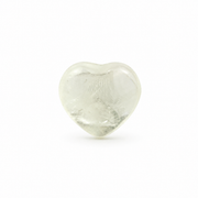 Clear Quartz Heart - 1 inch