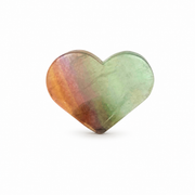 Rainbow Fluorite Heart - 1.25-1.5 inch