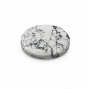 White Howlite Worry Stone - 1.5-1.75 inch