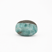 Blue Aragonite Worry Stone - 1.5 inch