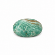 Blue Aragonite Worry Stone - 1.5 inch