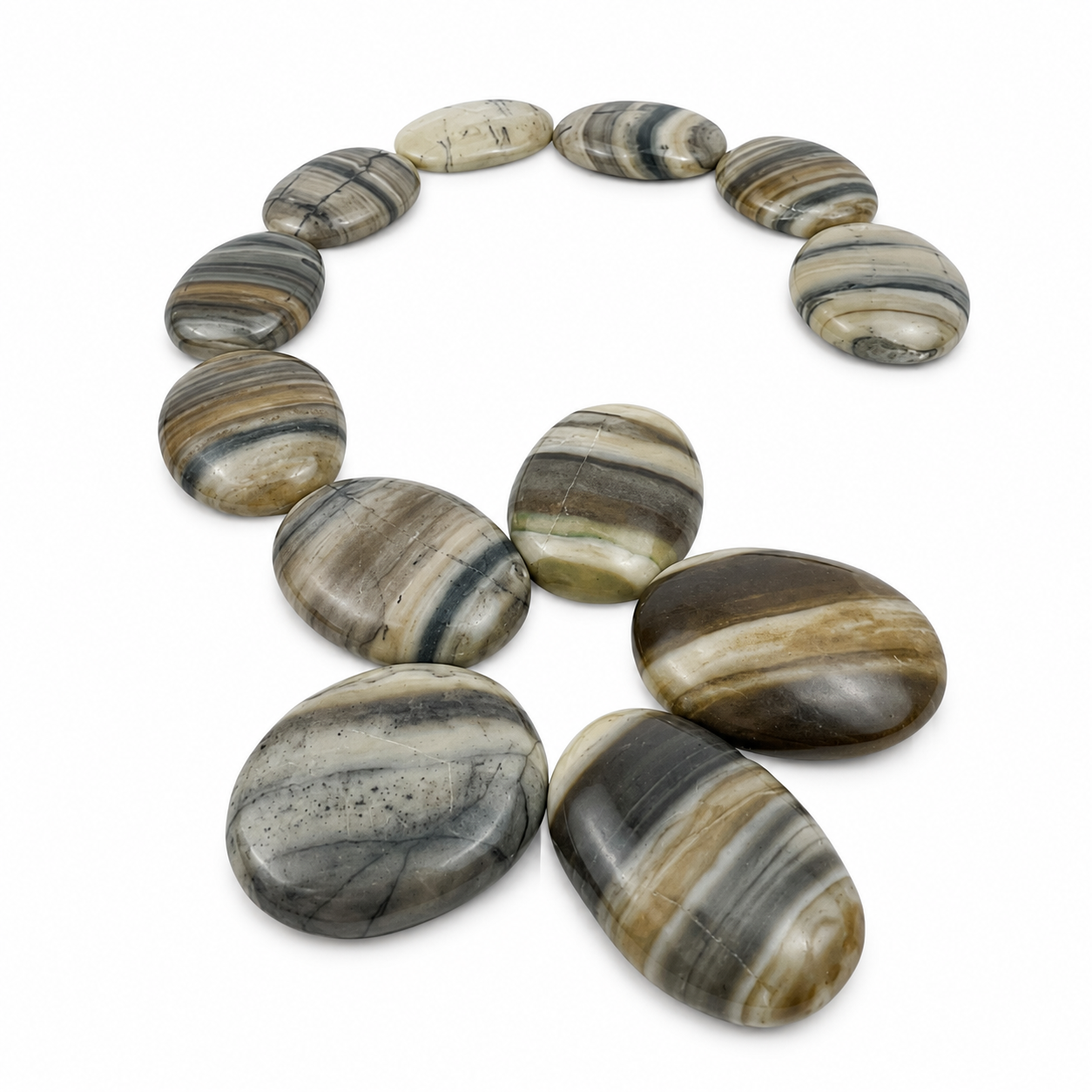 Infinite Serpentine Worry Stone - 1.5 inch