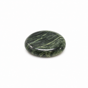 Green Hair Jasper Worry Stone - 2 inch