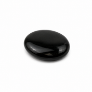 Black Obsidian Palm Stone - 1.75 inch