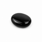 Black Obsidian Palm Stone - 1.75 inch