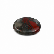 African Bloodstone Worry Stone - 2 inch