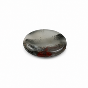 African Bloodstone Worry Stone - 2 inch