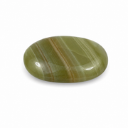 Green Onyx Worry Stone - 2.0-2.25 inch