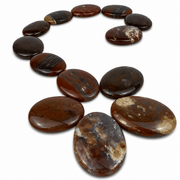 Fancy Jasper Worry Stone - 1.5-2 inch
