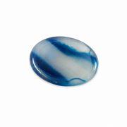 Blue Onyx Worry Stone - 1.25-1.5 inch