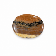 Dendritic Agate Worry Stone - 1.5 inch