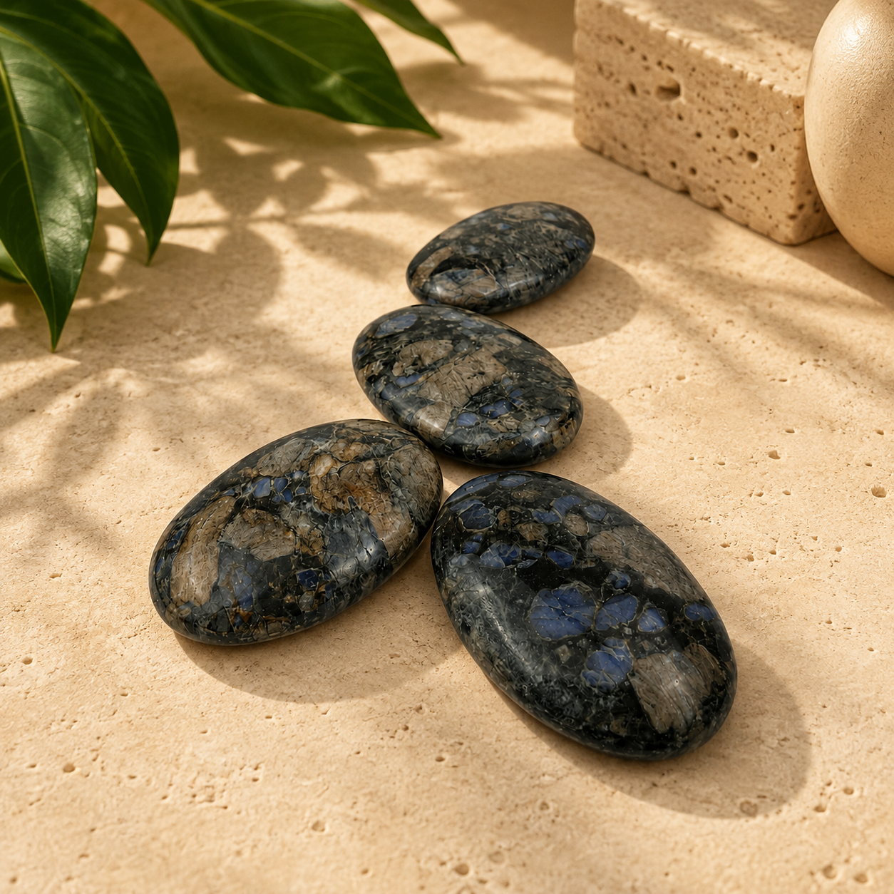 Que Sera Palm Stone - 2.25 inch