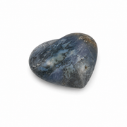 Blue Agate Heart - 2 inch