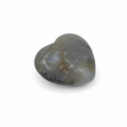 Opalized Petrified Wood Heart - 2.0 inch