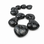 Larvikite Heart - 1.7-1.8 inch