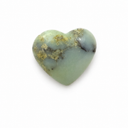 Green Chrysoprase Heart - 1.75 inch