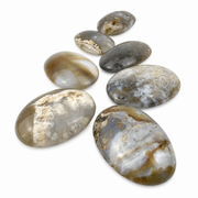 Dendritic Opal Palm Stone - 2.75-3.0 inch