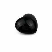 Zebra Amber Heart - 2.0 inch