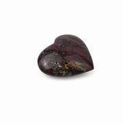 Red Petrified Wood Heart - 2.0 inch