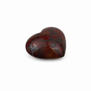 Red Petrified Wood Heart - 2.0 inch