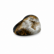 Dendritic Agate with Druse Heart - 2.0 inch