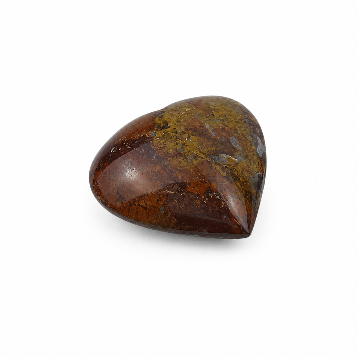 Plume Agate Heart - 1.75-1.9 inch