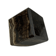 Chocolate Calcite Cut Cube - 2.5 inch