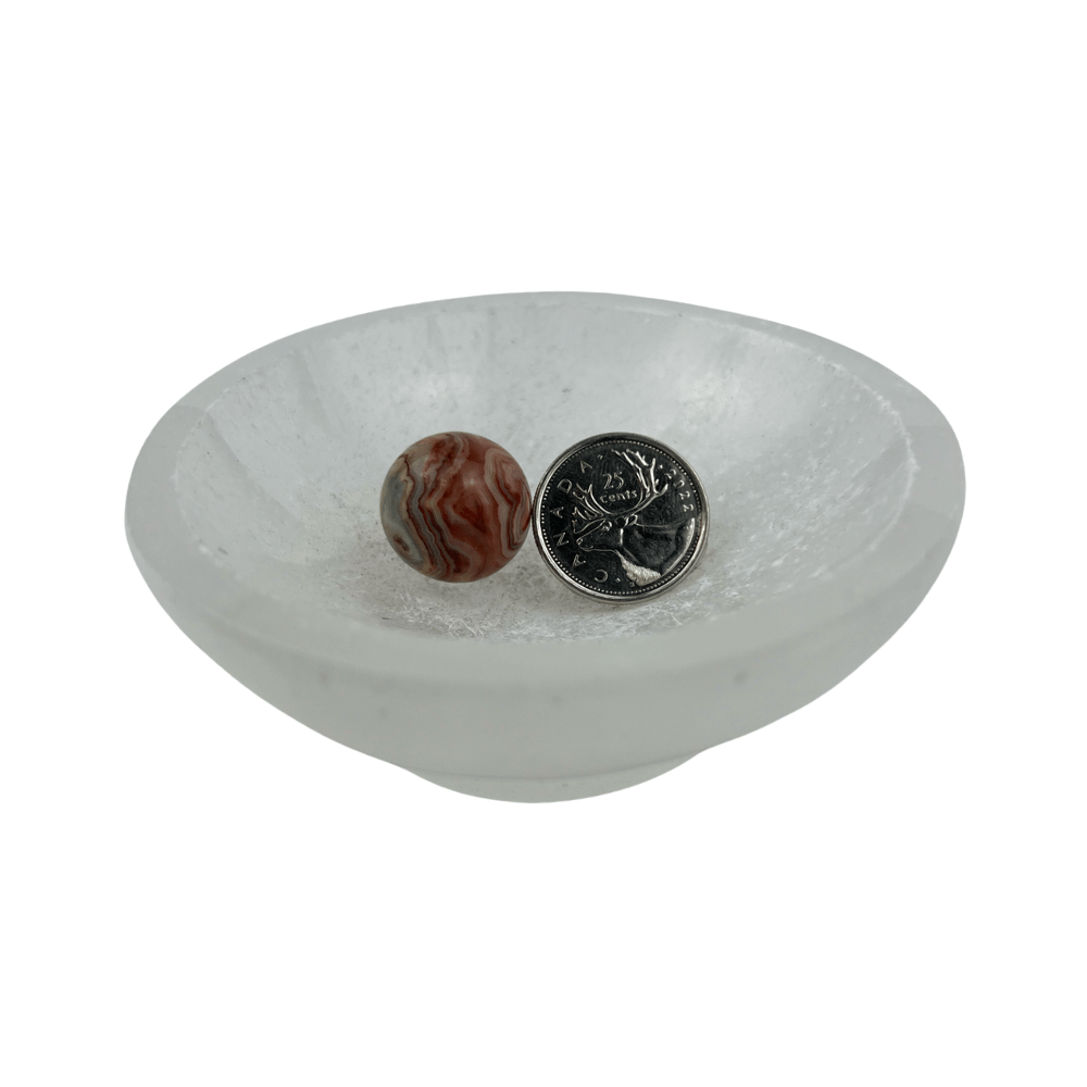Crazy Agate Sphere - 0.75 inch
