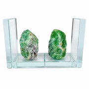 Fluorite Rough Bookends - 5.5 inch