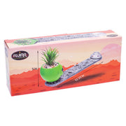 Fujima Alien Incense Burner with Faux Plant - 12.5 inch