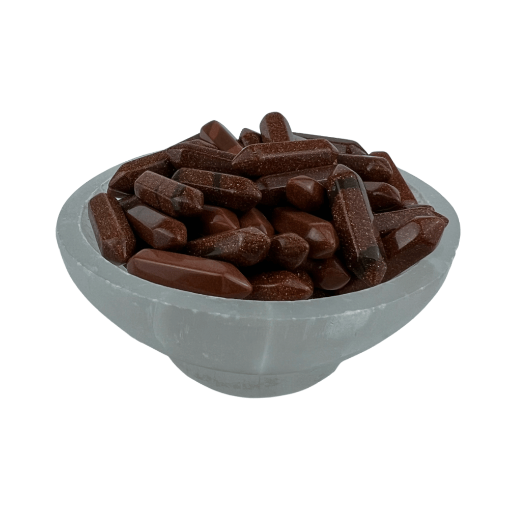 Goldstone Double Terminated Point - 1.25 inch