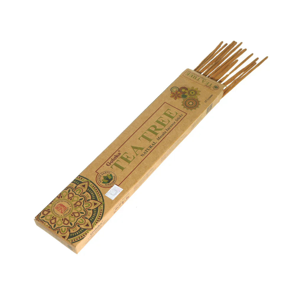 # Goloka Aromatherapy Series Tea Tree Incense Sticks (15g)