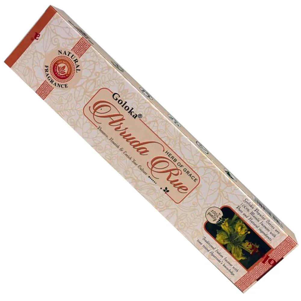 Goloka Arruda Rue Incense Sticks (15g)