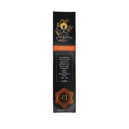 Goloka Sacral Chakra (Svadhisthana) Incense Sticks (15g)