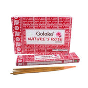 Goloka Nature's Rose Incense Sticks (15g)