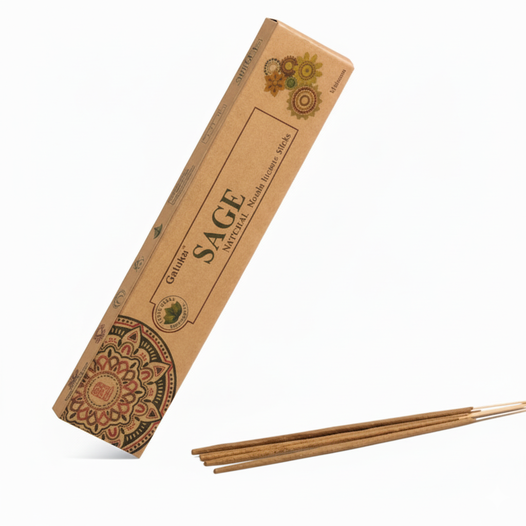 Goloka Organika Sage Incense Sticks (15g)