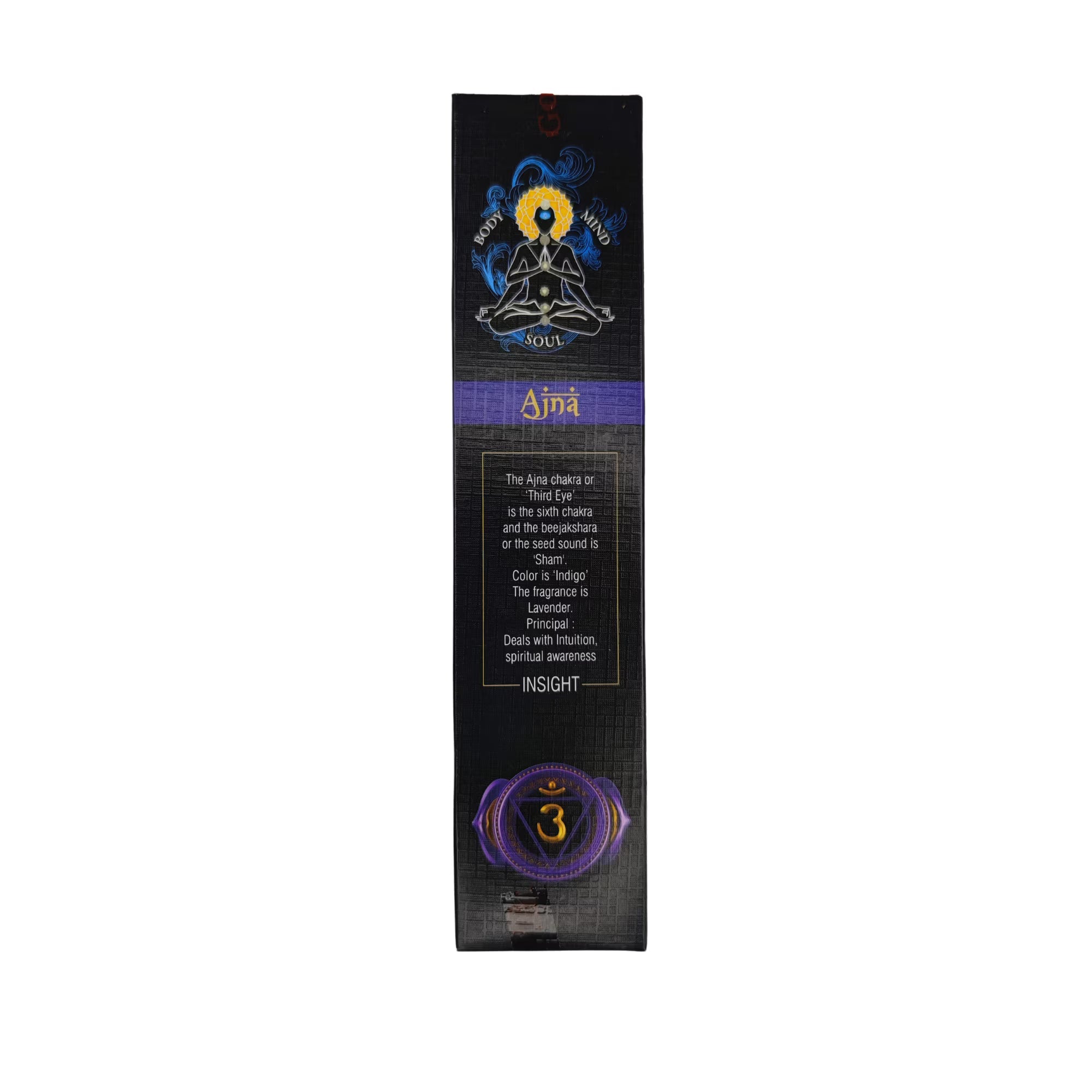 Goloka Ajna Third Eye Chakra Incense Sticks (15g)