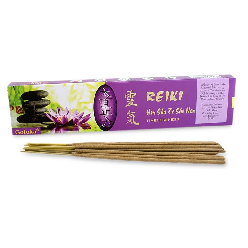Goloka Reiki Hon Sha Ze Sho Nen Incense Sticks (15g)
