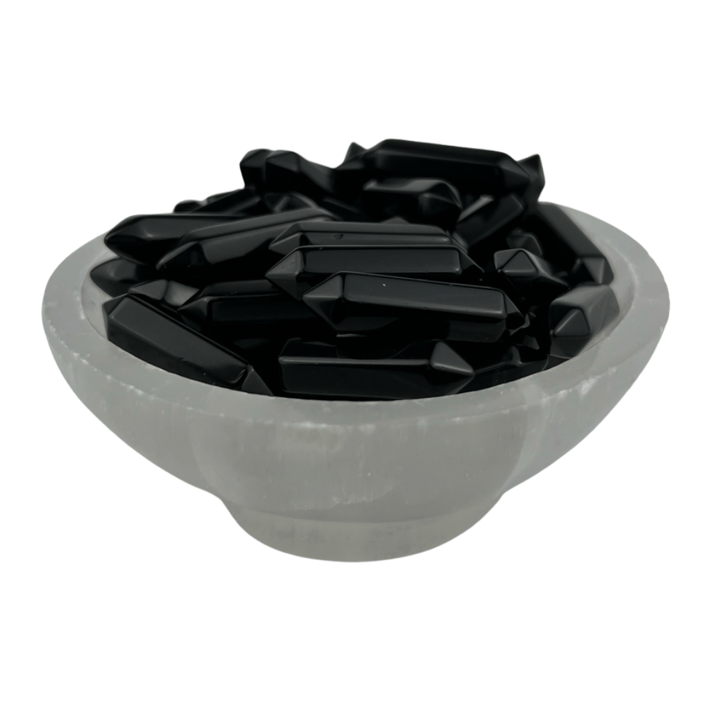 Black Obsidian Double Terminated Point - 1.25 inch