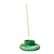 Mushroom Man Hand-Painted Stick and Cone Burner - 11 inch