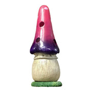 Mushroom Man Hand-Painted Stick and Cone Burner - 11 inch